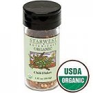 STARWEST CHILI FLAKES ORGANIC JAR 2.25 OZ