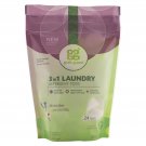 Grab Green Natural 3-in-1 Laundry Detergent Pods, Lavender with Vanilla, 24 New