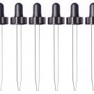 GLASS DROPPERS for Essential Oils 4 oz Free Shipping (10 Droppers)