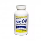 IVORY CAPS PILLS GLUTATHIONE SKIN WHITENING 1500 MG THISTLE - 1 BOTTLE