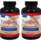 2x NeoCell Super Collagen+C Type I & III (1 & 3), 250 Tablets, FRESH Made In USA
