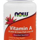 Vitamin A 25000 IU - 100 Softgels by Now Foods