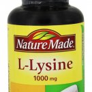Nature Made L-Lysine 1000mg 60 Tablets Essential Amino Acid Proteins for Body