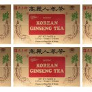 6 Boxes Prince Of Peace Instant Korean Panax Ginseng Tea bag(0.7 oz) - 100 Count