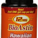 Bioastin Astaxanthin 12mg 25 CAP (6 Pack)