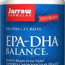Jarrow Formulas EPA-DHA Balance Odorless Supports Brain Heart Health 240 Softgel
