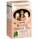 Earth Mama Angel Baby Monthly Comfort Tea Calming and Soothing - 16 Tea Bags