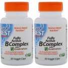 Best Fully Active B Complex 30 Vcaps by Doctors Best (Pack of 2)