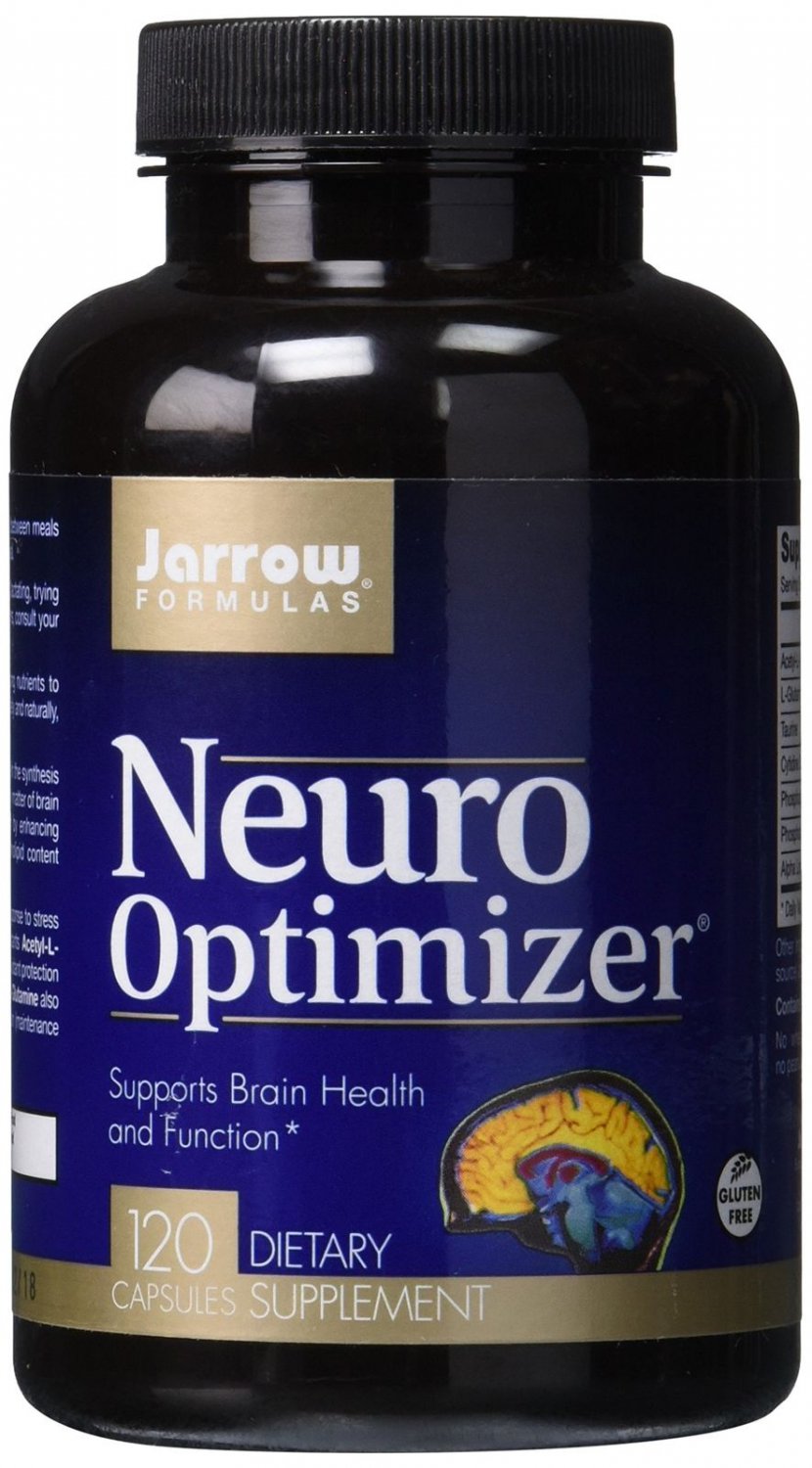 Jarrow Formulas Neuro Optimizer Supports Brain Health and Function 120 Caps