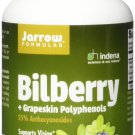 Jarrow Formulas Bilberry and Grapeskin Polyphenols 280 mg Supports Vision 120 ct