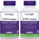 Natrol B-100 Complex 100 Tablets (Pack of 2)