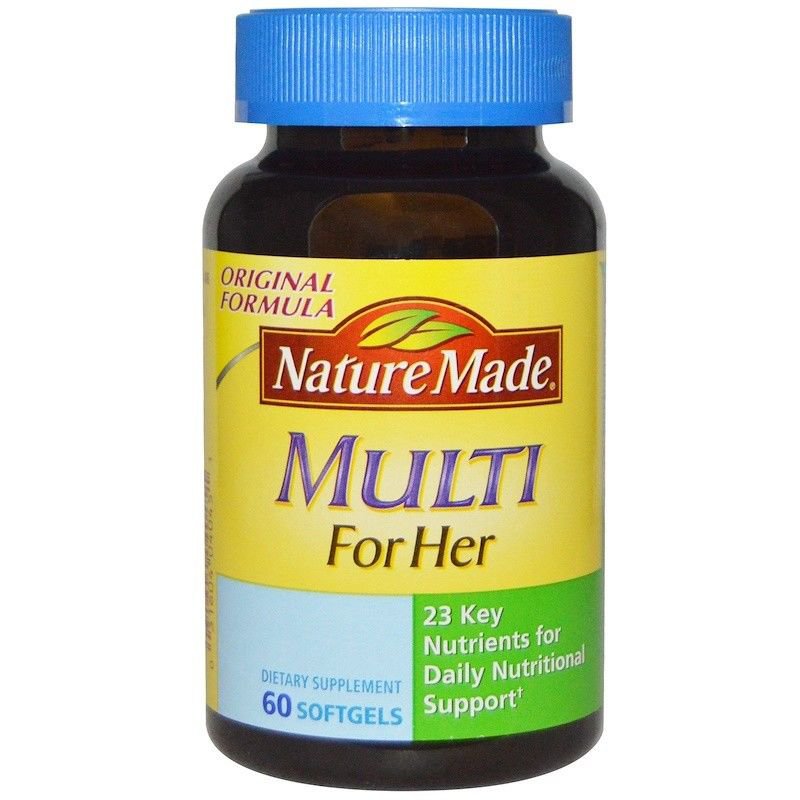 Nature Made Multi for Her 60 Softgels