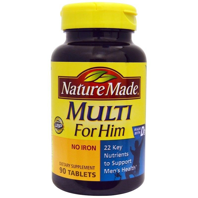 Nature Made Multi For Him Tablets 90 Tablets