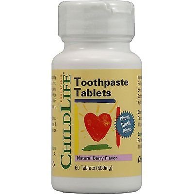 Toothpaste Tablets 60 TAB by Childlife
