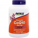 CoQ10 200mg 90 Chewable Lozenges NOW Foods