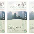 3 Box Prince Of Peace Organic Oolong Tea - 20 bag 100% Biologique