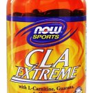 NOW Foods CLA Extreme 180 Softgels with L-Carnitine Guarana & Green Tea