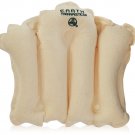 Earth Therapeutics Terry Covered Bath Pillow Natural