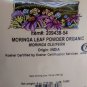 Organic Moringa Leaf Powder - Moringa Oleifera - 4oz bag by Starwest