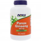 Panax Ginseng 500mg 250 Caps NOW Foods