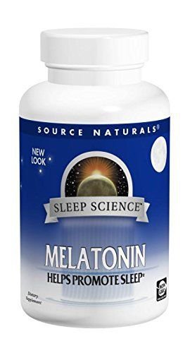 Source Naturals Melatonin 5 Milligrams Peppermint Flavored 50 Lozenges