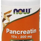 NOW Foods - Pancreatin 10X 200 mg - 100 Capsules