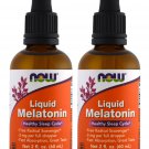 Liquid Melatonin 2 fl oz by NOW Foods (Pack of 2)