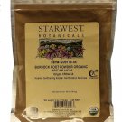 Burdock Root Pwd Organic - Arctium lappa 4 oz(Starwest Botanicals)