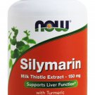 Now Foods Silymarin Milk Thistle Extract 150 mg - 120 Veggie Caps