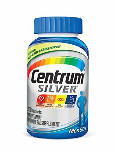 Centrum Silver Men (200 Count) Multivitamin / Multimineral Supplement Tablet
