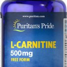 Puritan's Pride L-Carnitine, 500 mg, 60 Capsules