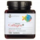 Youtheory Marine Collagen - Type 1 and 3 - Advanced Formula - 160 Tablets