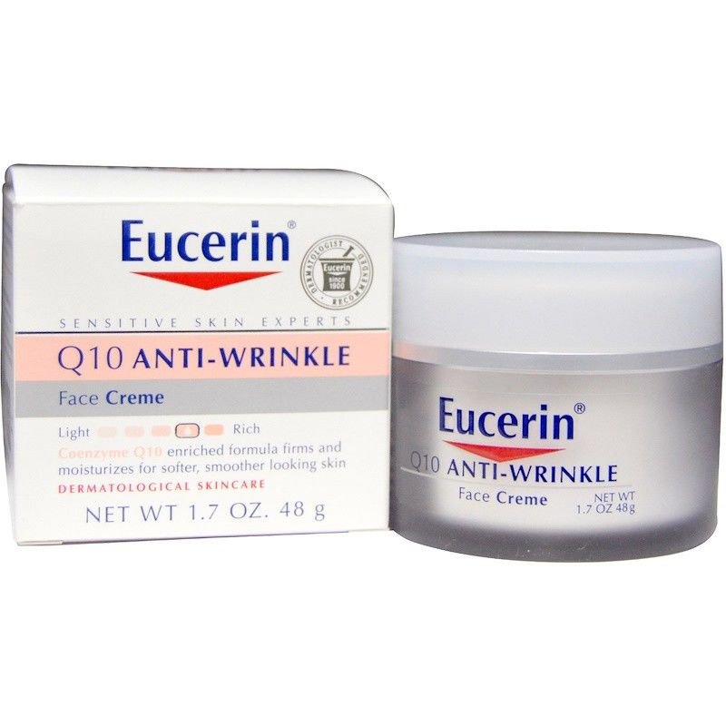 Eucerin Sensitive Skin Experts Q10 Anti-Wrinkle Face Creme 1.70 oz