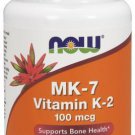 Now Foods MK-7, Vitamin K-2, 100 mcg - 60 Veggie Caps