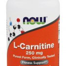 NOW Foods L-Carnitine Pharmaceutical Grade 250mg 60 Capsules