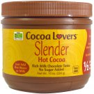 NOW Foods Slender Hot Cocoa Rich Milk Chocolate Taste - 10 oz