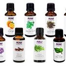 NOW Foods Essential Oils 10-Oil Variety Pack Sampler - 1oz Each
