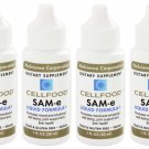 4 x Cellfood SAM-E Liquid Formula Supplement 1 fl.oz (30 ml)