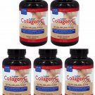 5x NeoCell Super Collagen+C Type I & III (1 & 3), 250 Tablets, FRESH Made In USA