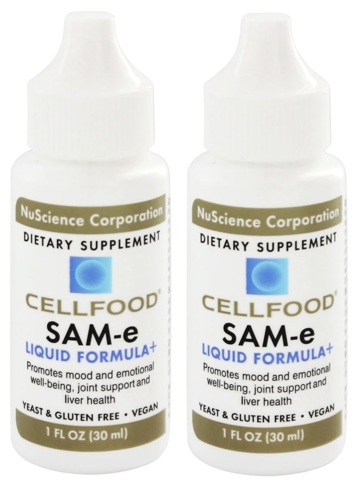 2 x Cellfood SAM-E Liquid Formula Supplement 1 fl.oz (30 ml)