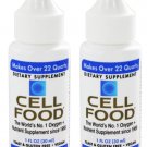 2 Pack of Cellfood Original 1 fl. oz Bottle of Oxygen and Nutrients Supplement
