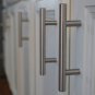 Solid Stainless Steel Kitchen Cabinet Handle T Bar Pulls Hardware 5-7/8" (50 PC)