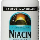Source Naturals Niacin Vitamin B-3 100mg Metabolic Support - 250 Tablets