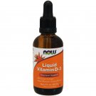 Now Foods Liquid Vitamin D-3 2 fl oz (60 ml)