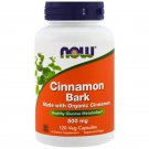 Organic Cinnamon Bark 500mg 120 VCaps Now Foods
