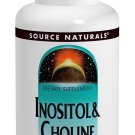 Source Naturals Inositol/Choline 800mg 100 Tablets