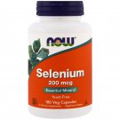Selenium 200mcg Essential Mineral 180 Vcaps by Now Foods