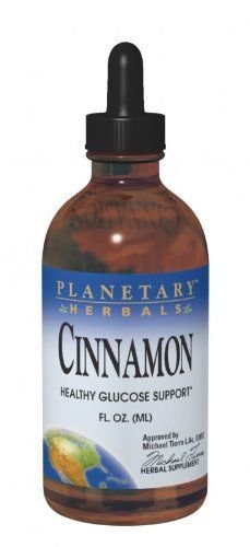 Planetary Herbals Cinnamon Liquid  Healthy Glucose Support 2 Ounces