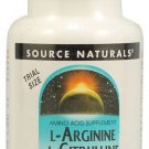 Source Naturals L-Arginine L-Citrulline Trial Tablets 10 Count