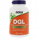 DGL 400mg 100 Lozenges NOW Foods